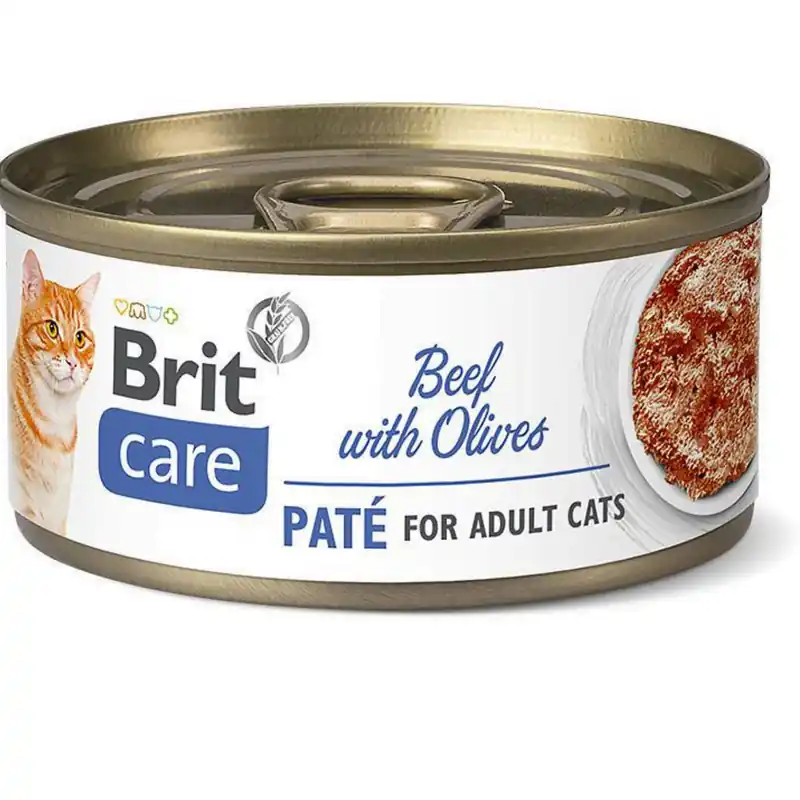 Brit Care Adult Beef With Olives Mokra Karma dla Kota 70g Zniżka
