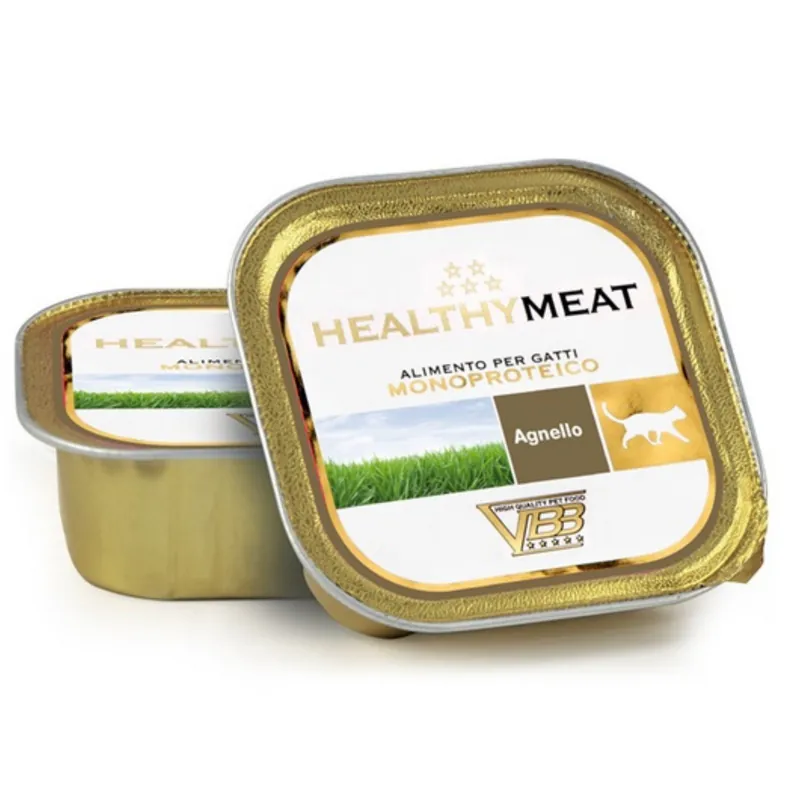 Kup online Healthy Meat Kot Mono Jagnięcina tacka 90g