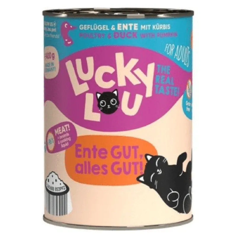 Lucky Lou Lifestage Adult Drób i Kaczka 400g Szybka dostawa