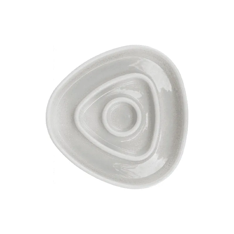 Wybór klientów Trixie Miska dla kota spowalniająca szara 0.35 l/15×15 cm