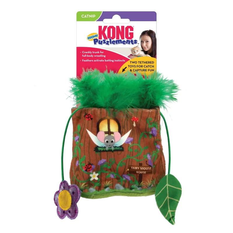 Nie przegap Kong Cat Puzzlement Hideaway