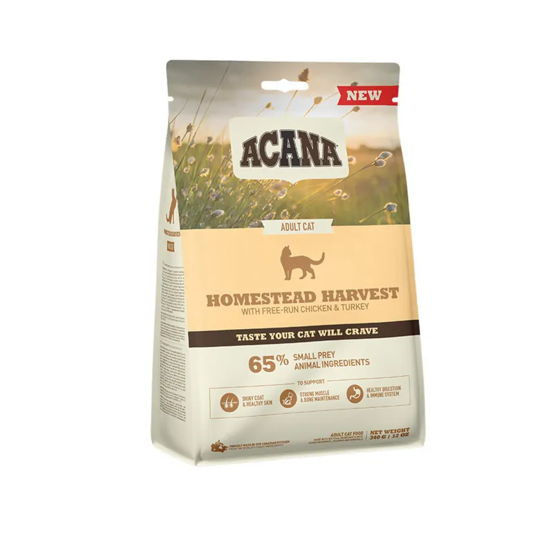 Wyprzedaż Acana Homestead Harvest Cat 340g