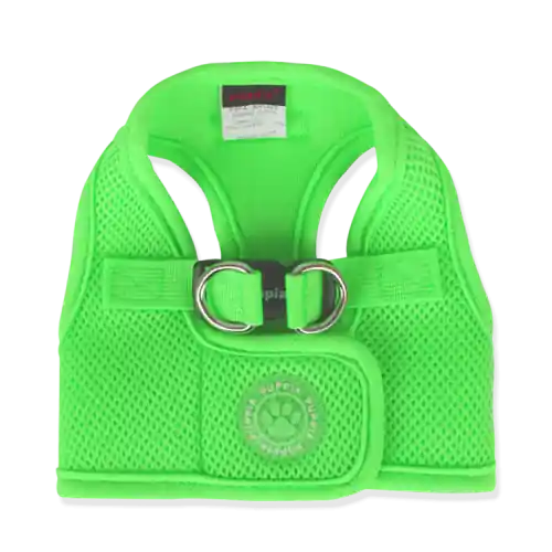 Szybka dostawa Szelki-kamizelka Puppia Neon Soft Harness green