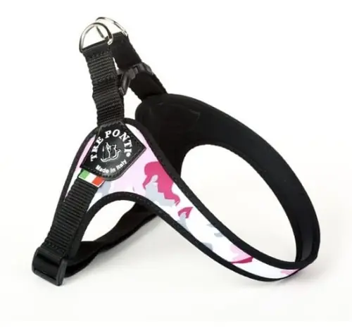 Cena promocyjna Opatentowane szelki dla psa lub kota TRE PONTI Easy fit Moro Pink
