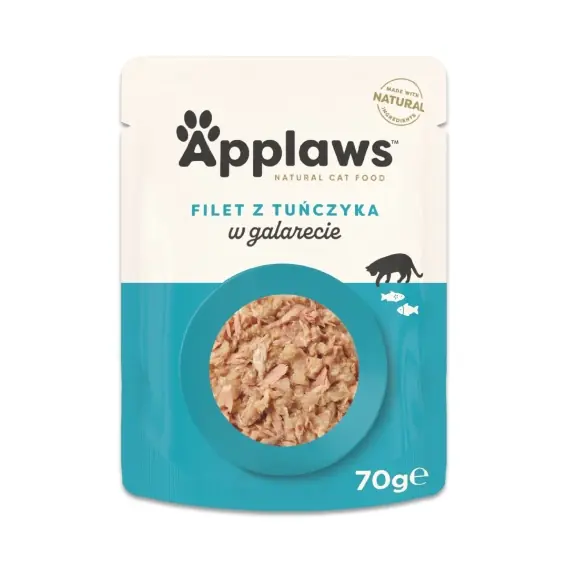 Sprawdź teraz APPLAWS Cat Jelly tuńczyk w galaretce dla kota saszetka 70g