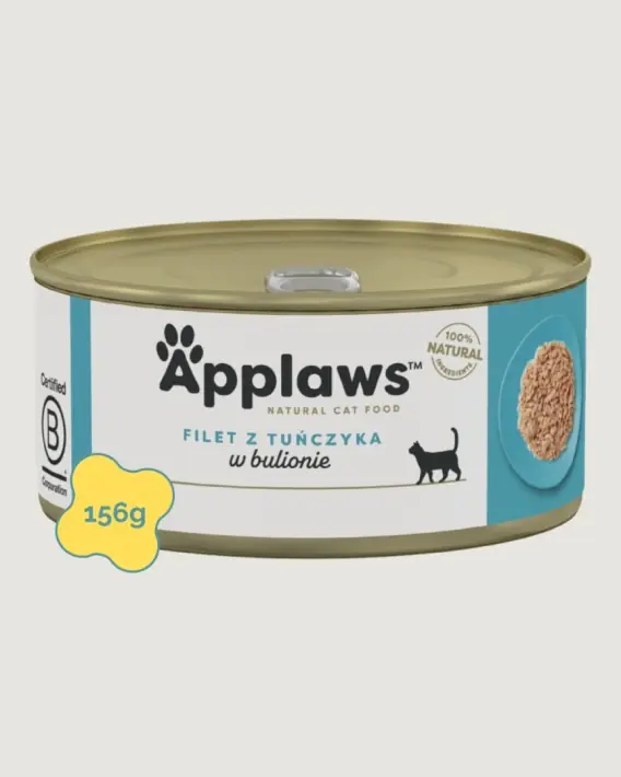 APPLAWS Cat Broth 156g tuńczyk w bulionie dla kota puszka Ekspresowa dostawa