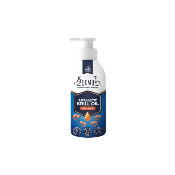 Bestseller Bemo Antarctic Krill - olej z kryla dla psa i kota 100ml