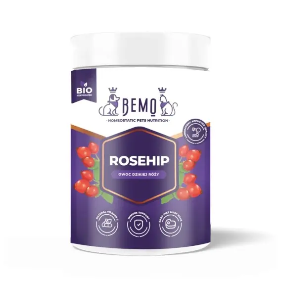 Szybka wysyłka Bemo Rosehip - owoc dzikiej róży dla psa i kota 130g