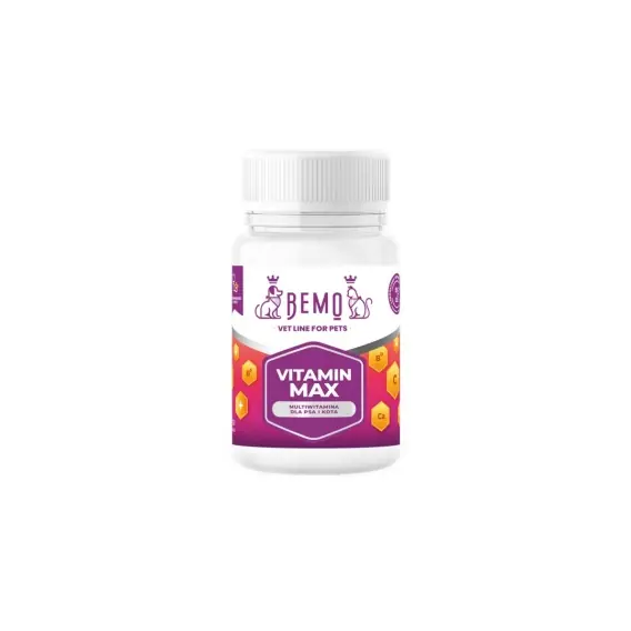 Ekspresowa dostawa Bemo Vitamin Max - multiwitamina dla psa i kota w kapsułkach