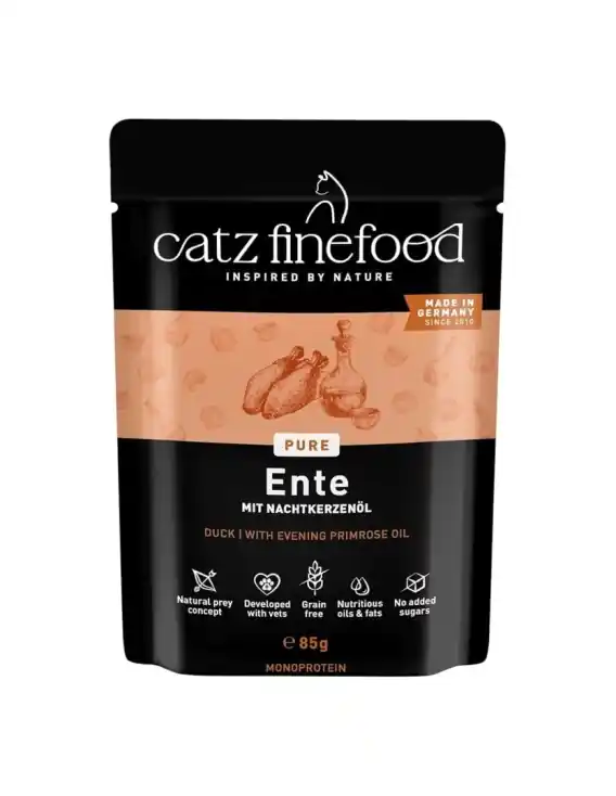 Okazja Catz Finefood Purrrr N.115 Kaczka - saszetka dla kota 85g