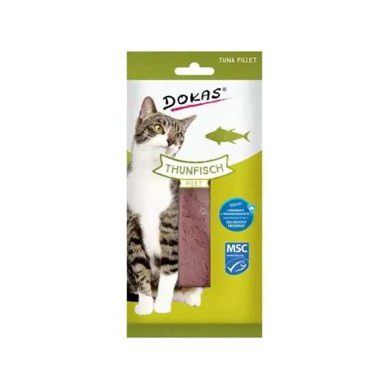 Super okazja Dokas filet z tuńczyka - przysmak dla kota 22g