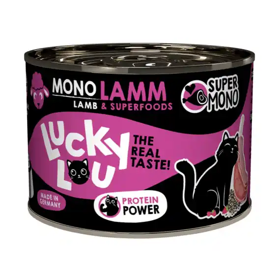 Oferta limitowana Lucky Lou SuperMono Jagnięcina karma monobiałkowa 200g