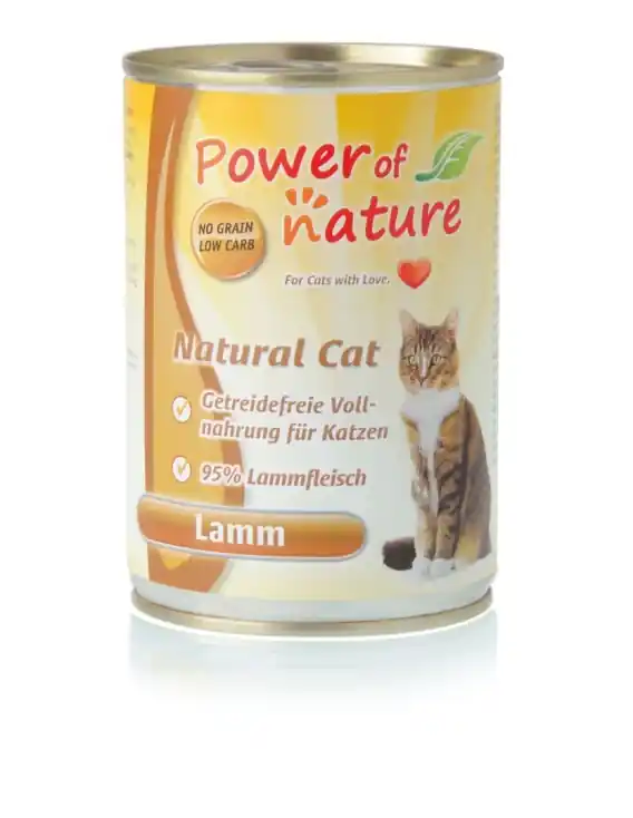 Kup teraz Power of Nature Natural Cat - jagnięcina puszka 400g