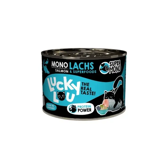 Lucky Lou SuperMono Łosoś karma monobiałkowa 190g Ekspresowa dostawa