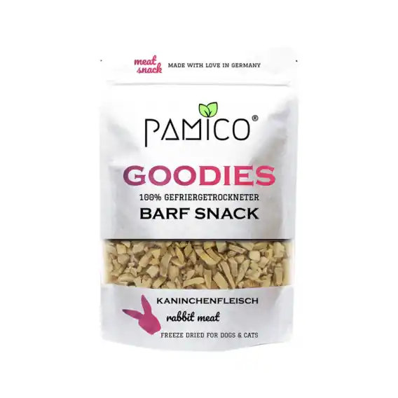 Pamico Goodies Mięso królika liofilizowane przysmak 50g Do wyczerpania zapasów