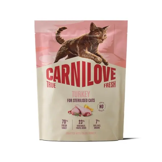 Carnilove True Fresh Indyk 400g sucha karma dla kotów dorosłych Wybór klientów