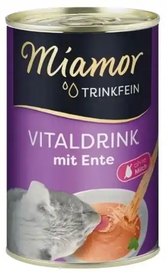 Wyjątkowa oferta Miamor Vitaldrink z kaczką puszka 135ml