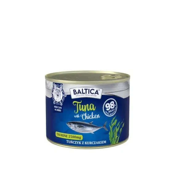Zniżka BALTICA EXCELLENT tuńczyk z kurczakiem 185g