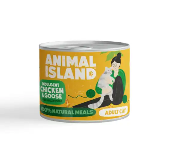 Animal Island posiłek z kurczaka i gęsi dla kotów dorosłych 200g Sprawdź teraz