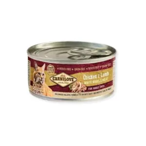 Carnilove Chicken & Lamb z kurczakiem i jagnięciną - karma dla kota 100g Wysoka jakość
