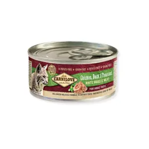 Tylko dziś Carnilove Chicken Duck & Pheasant z kurczakiem kaczką i bażantem - karma dla kota 100g