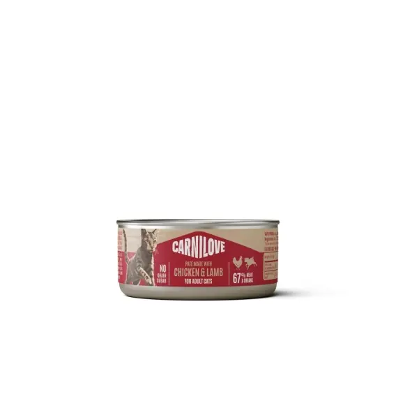 Tani Carnilove Pate Chicken Lamb - pasztet dla kota kurczak jagnięcina 100g