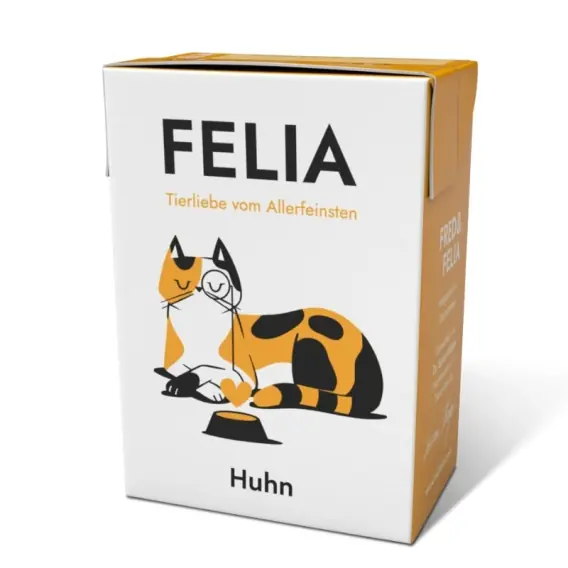 FELIA Kurczak - karma mokra dla kota 190g Premium