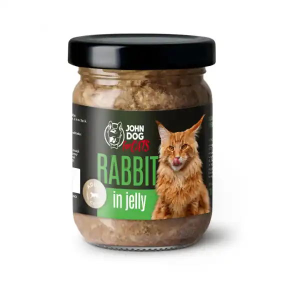 John Dog for Cats królik w galaretce 100g Zamów dziś