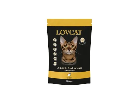 Oferta limitowana LOVCAT Pure Chicken saszetka kurczak 100g