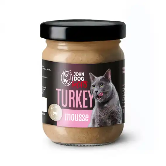 John Dog for Cats mus z indyka 100g Bezpieczne zakupy