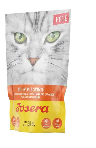 Sprawdź teraz Josera Pasztet Kurczak & szpinak saszetka 85g