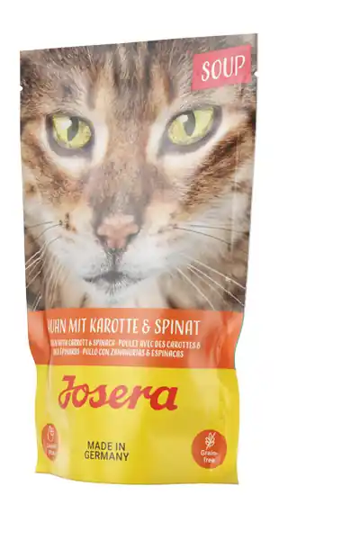 Cena promocyjna Josera Zupa Kurczak z marchewką i szpinakiem saszetka 70g