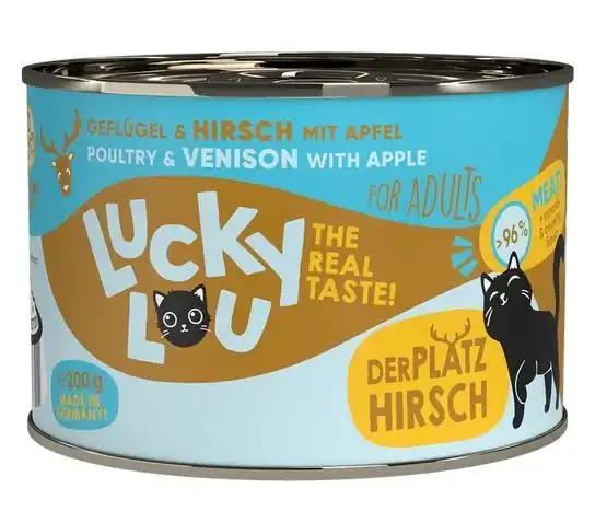 Popularny Lucky Lou Lifestage Adult Drób i jeleń 200g