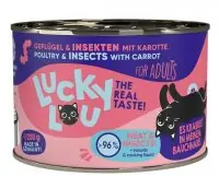 Lucky Lou Lifestage Adult Drób i owady 200g Nowość