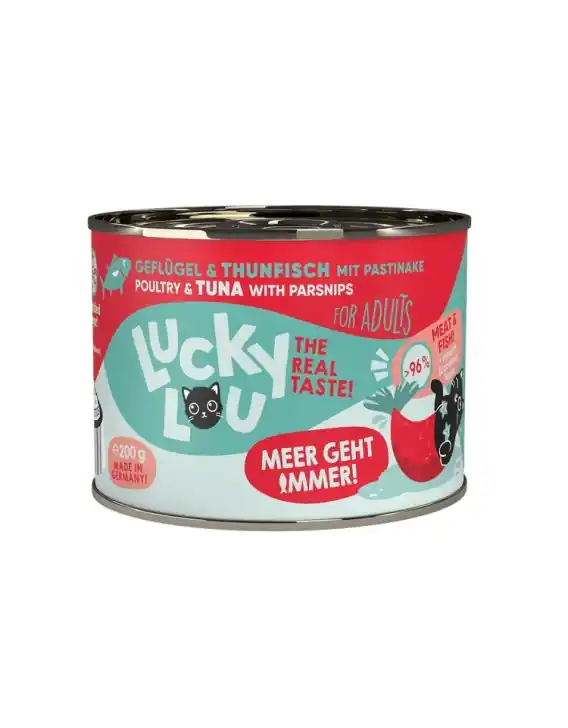 Lucky Lou Lifestage Adult Drób i tuńczyk 200g Ekspresowa dostawa