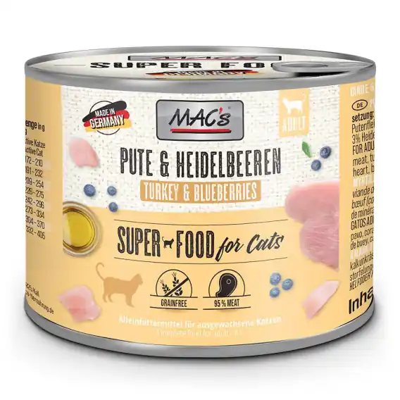 Bestseller MAC‘s Indyk wołowina i borówka 200g