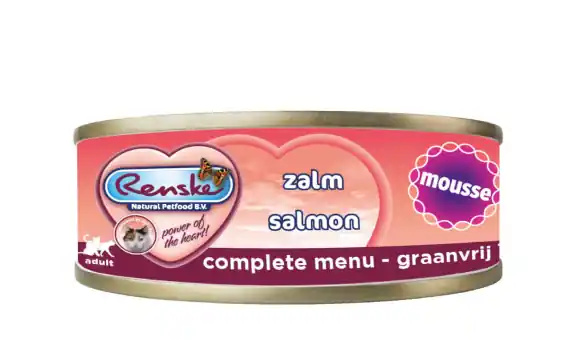 Renske Cat fresh meat salmon - Świeży łosoś 70g mus Popularny