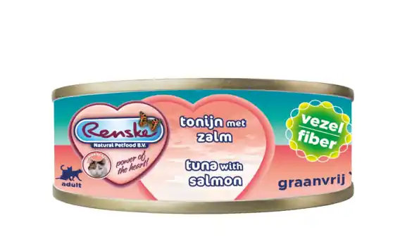 Sprawdź teraz Renske Cat Fresh Tuna with Salmon - Karma Świeży tuńczyk z łososiem dla kotów 70g