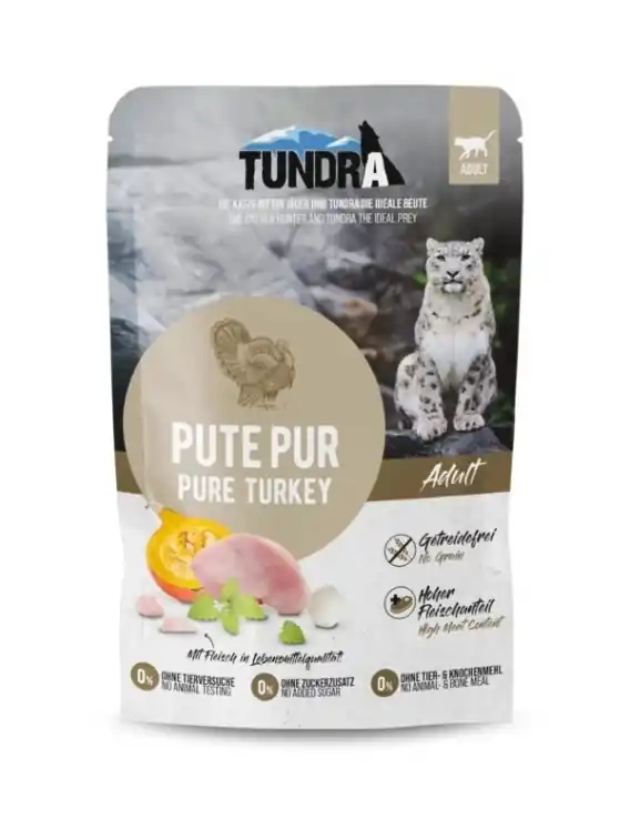 TUNDRA Indyk 85g saszetka dla kota Szybka dostawa