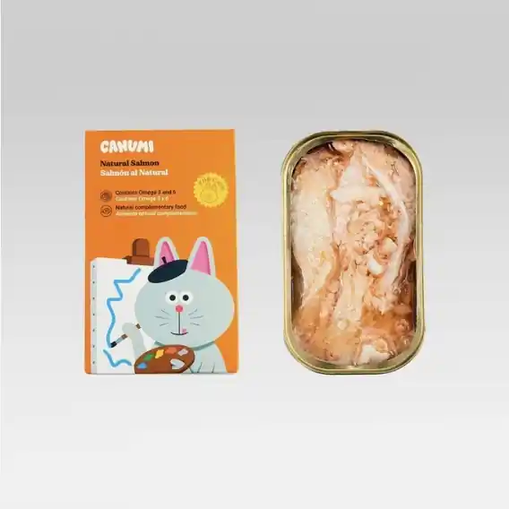 CANUMI Naturalny Łosoś dla kota 100g Szybka dostawa