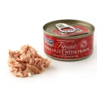 Fish4Cats Filety tuńczyka z krewetkami 70g Tylko dziś