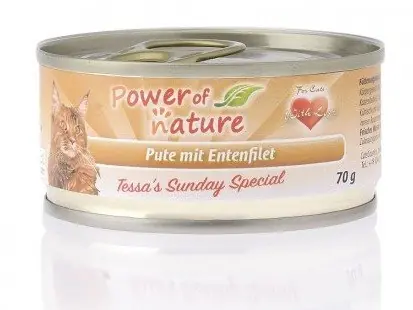 Power of Nature Tessa‘s Sunday Indyk z filetem z kaczki 70g Wysoka jakość