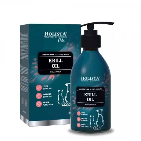 Dodaj do koszyka Holista Krill Oil 200ml Olej z kryla