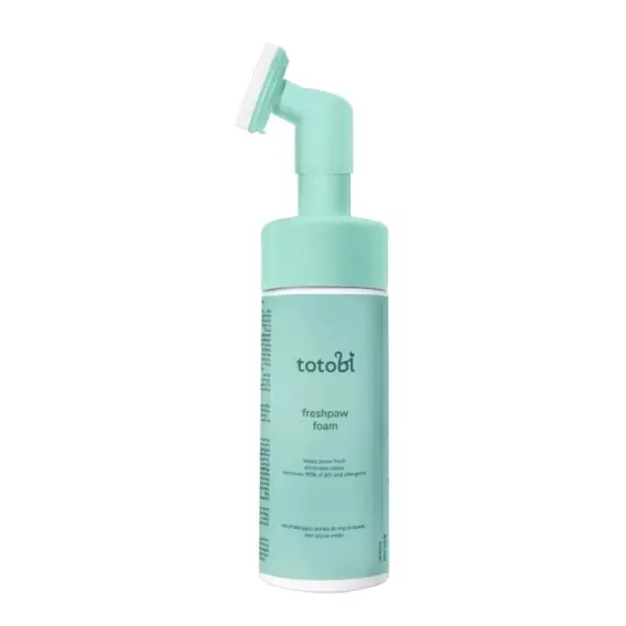 Ostatnia szansa Totobi Freshpaw Foam - neutralizująca pianka do mycia łap psa i kota bez użycia wody 200ml