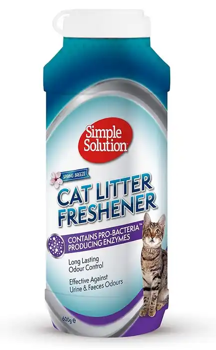 SIMPLE SOLUTION Cat Litter Freshener - odświeżacz do kuwet 600g Taniej