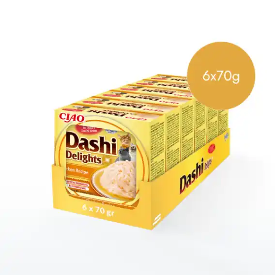 Zestaw Inaba Dashi Delights kurczak 6x70g Zamów dziś