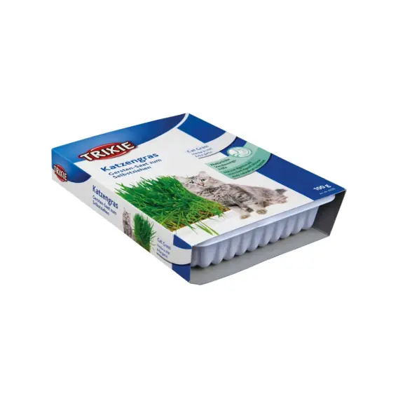 Super okazja Trixie trawa dla kota do uprawy w pojemniku 100g