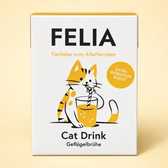 Tylko dziś FELIA Cat Drink Kurczak - naturalny bulion dla kota wspierający nawodnienie 200g