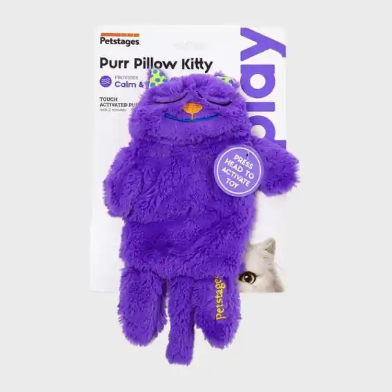 Tylko dziś Petstages Purr Pillow Kitty - mrucząca poduszka dla kota