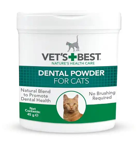 Bestseller VET‘S BEST PROSZEK DENTYSTYCZNY DLA KOTÓW 45g